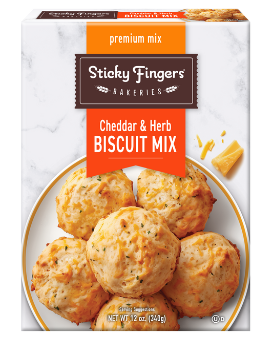 Sticky Fingers Bakeries Cheddar & Herb Biscuit Mix